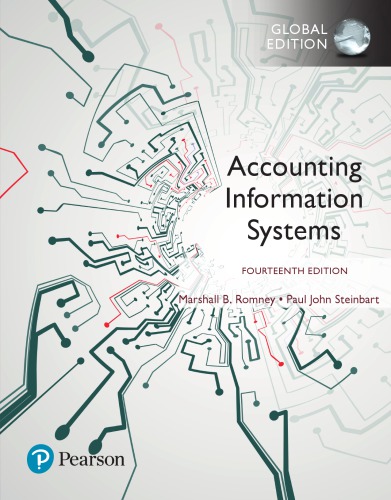 Accounting Information Systems (14th Global Edition) BY Romney - Orginal Pdf